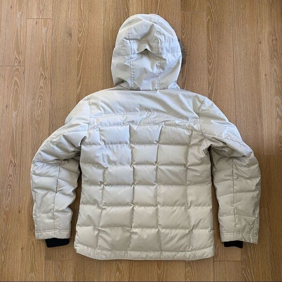 Sorel-Short Down Puffer Cream Faux Fur Hood Jacket - Picture 4 of 16